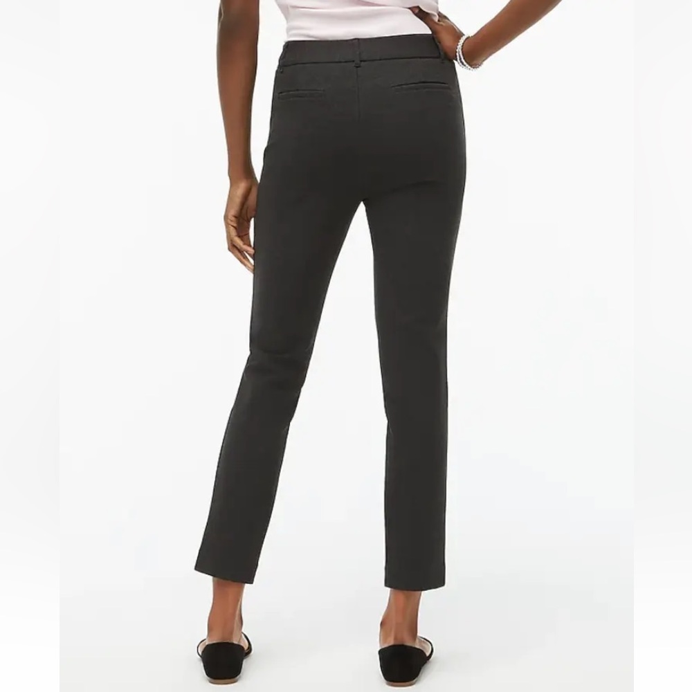 BRAND NEW w/ Tags J.Crew Women's $90 Ponte Slim Work Pant Charcoal Size 2 L1308
